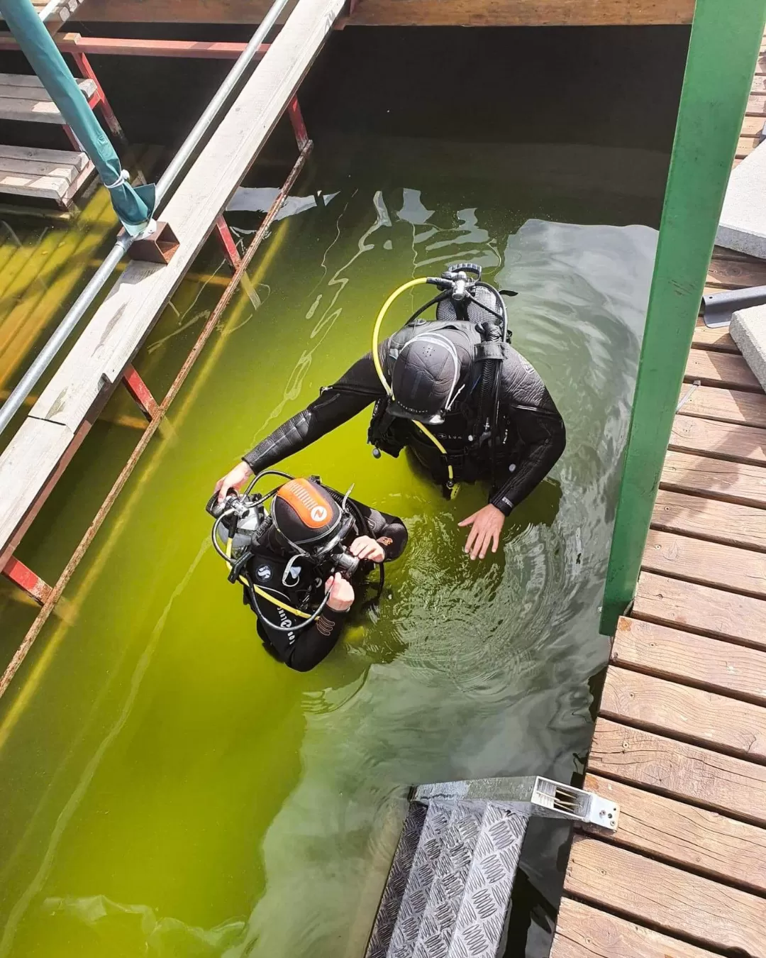 Scuba diving la barul subacvatic - Târgu Secuiesc