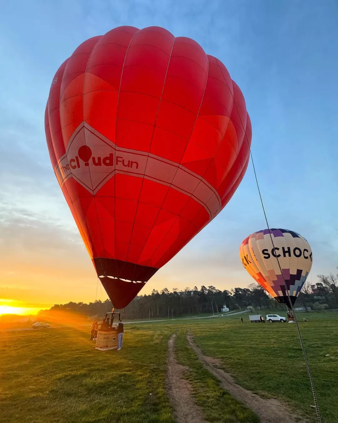 Zbor cu balonul Brașov - 45-60 de minute - Privat - 3-4 persoane