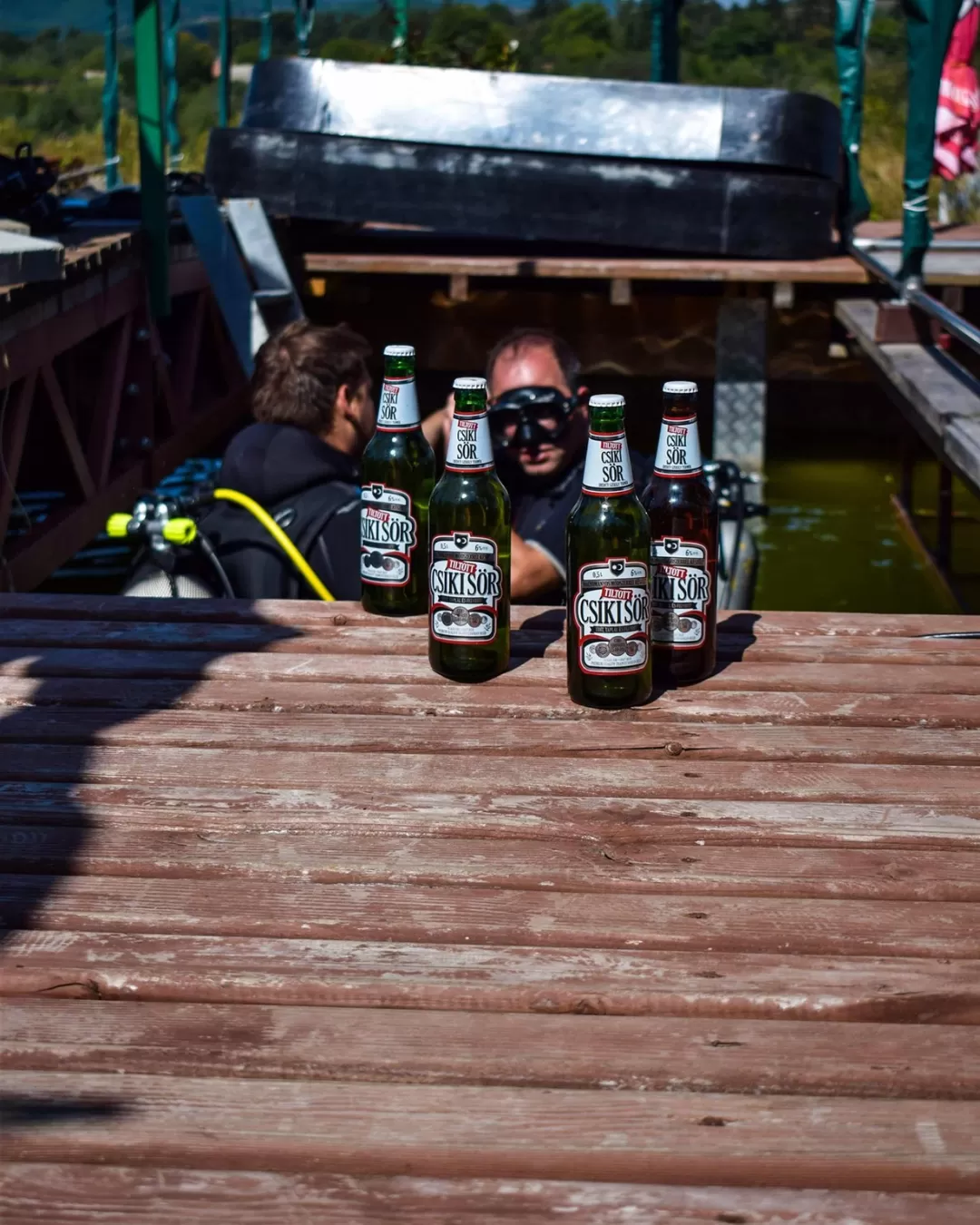 Scuba diving la barul subacvatic - Târgu Secuiesc