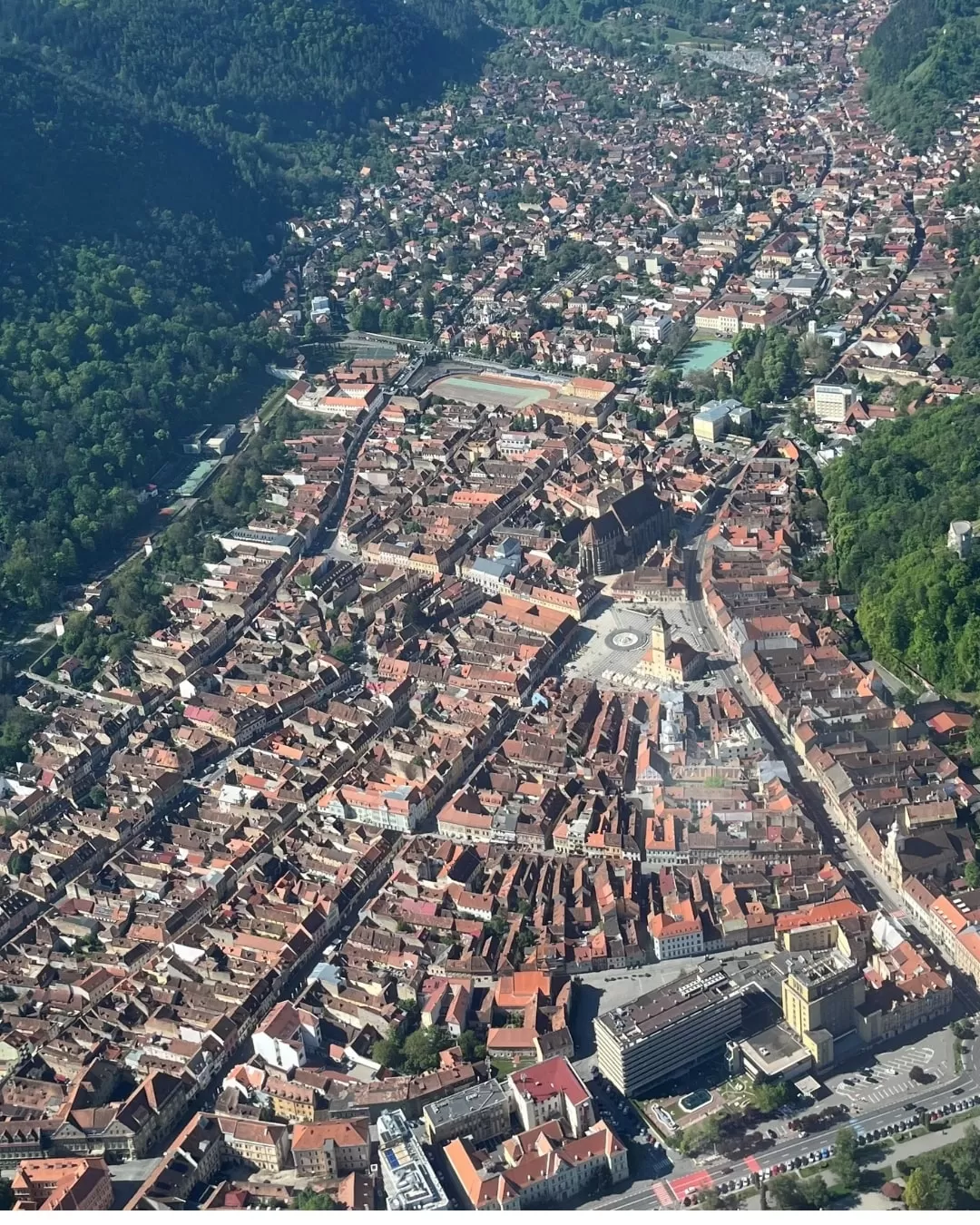 Zbor cu avionul peste Brașov și Lacul Sfânta Ana - 90 minute