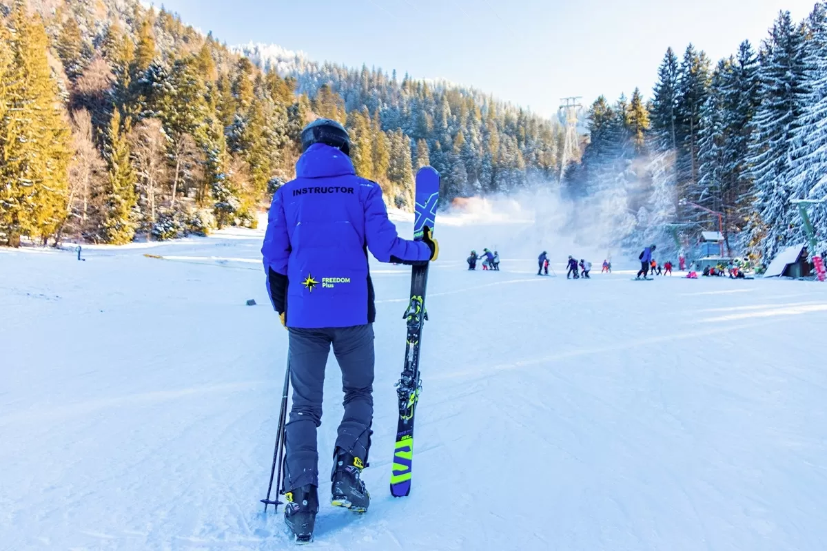 Cursuri de ski copii și adulți în Poiana Brașov - Începători și avansați